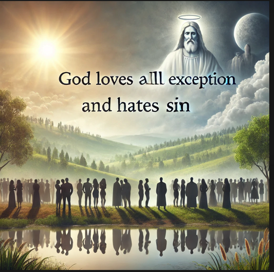 DIOS AMA A TODOS SIN EXCEPCIONES Y ODIA AL PECADO