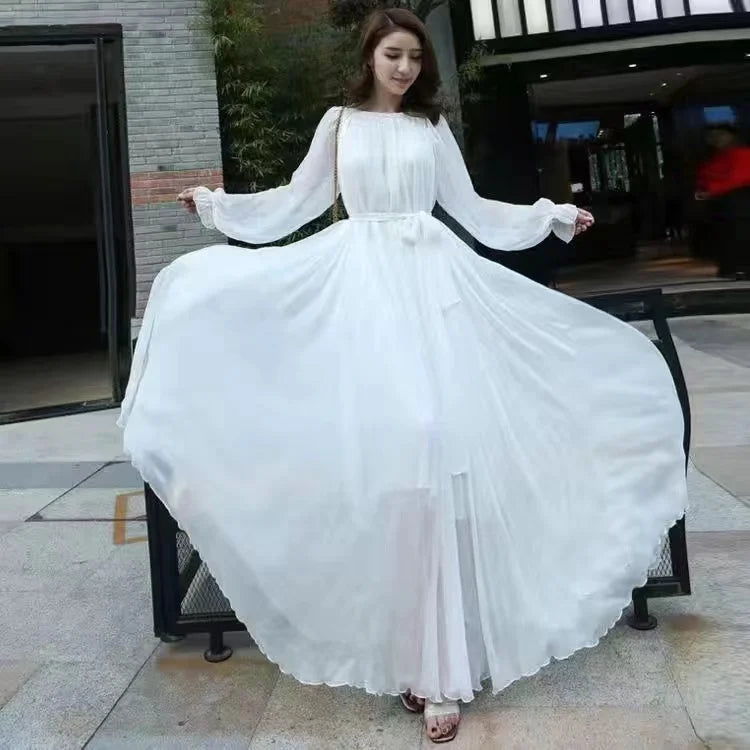 Elegant timeless maxi dress, classic Maxi Dress Women's